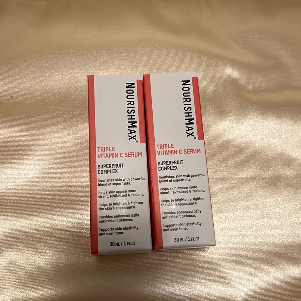 Nourishmax Tripple vitamin C serum new unopened